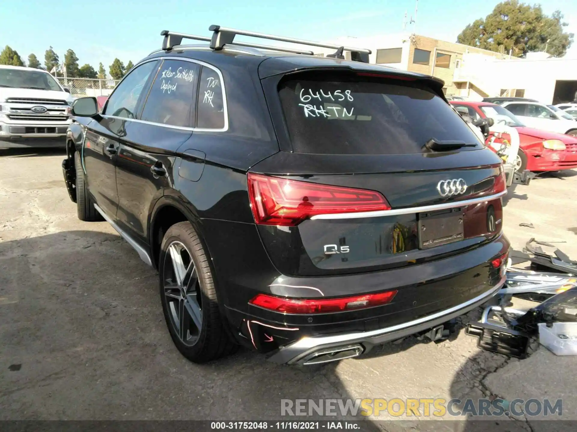 3 Фотография поврежденного автомобиля WA1E2AFY9M2042156 AUDI Q5 2021