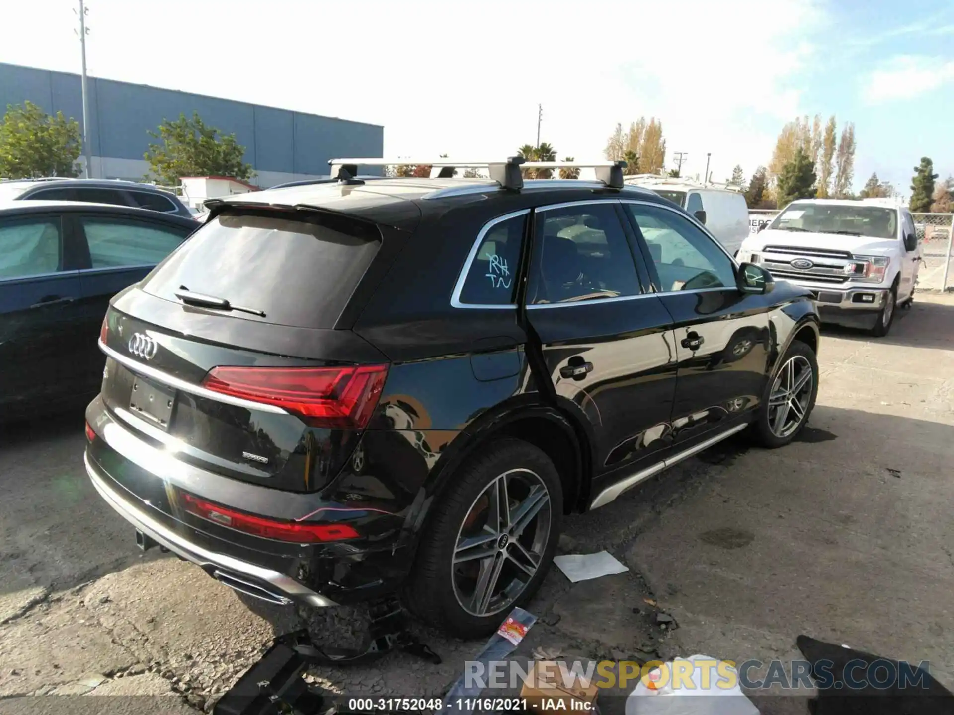 4 Фотография поврежденного автомобиля WA1E2AFY9M2042156 AUDI Q5 2021