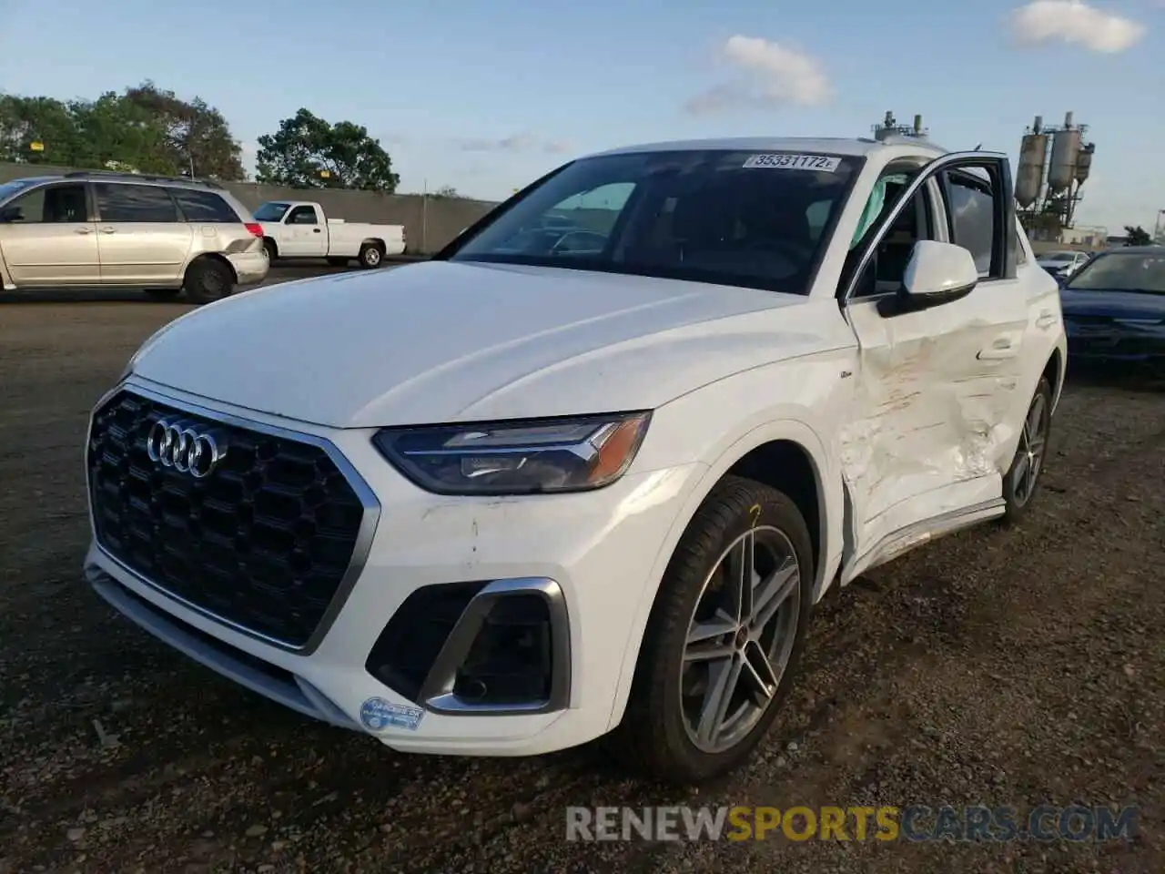 2 Photograph of a damaged car WA1E2AFY9M2042786 AUDI Q5 2021