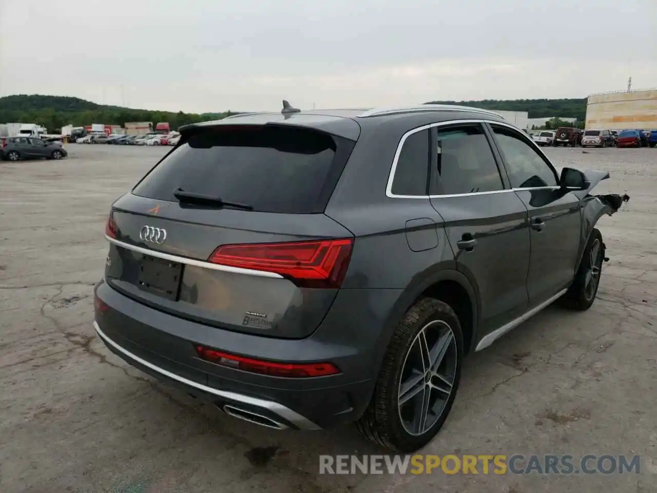 4 Фотография поврежденного автомобиля WA1E2AFY9M2101707 AUDI Q5 2021