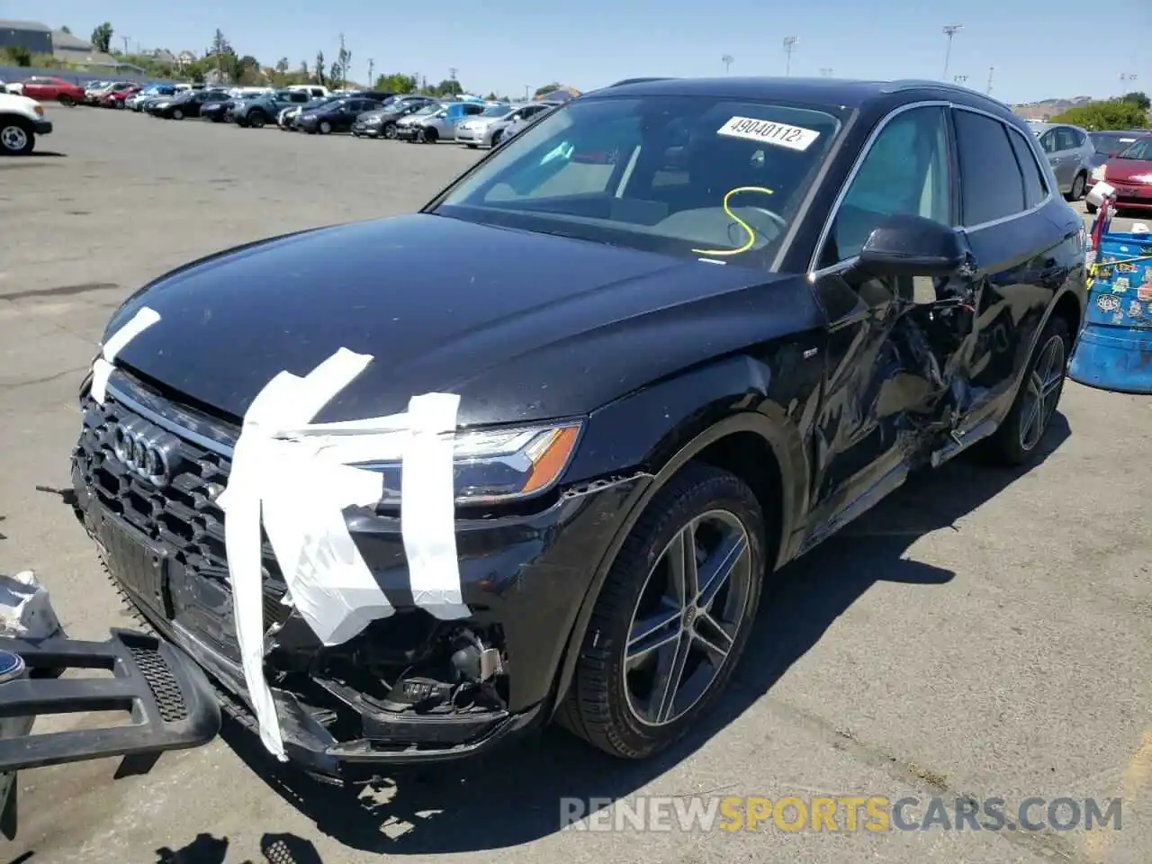 2 Photograph of a damaged car WA1E2AFYXM2044644 AUDI Q5 2021