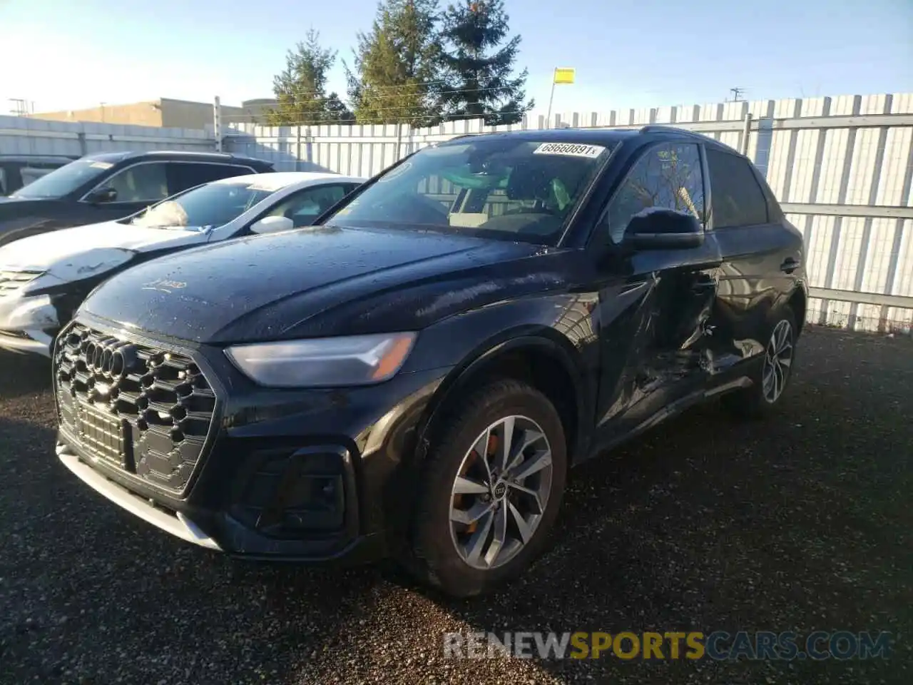 2 Photograph of a damaged car WA1EAAFY0M2057096 AUDI Q5 2021