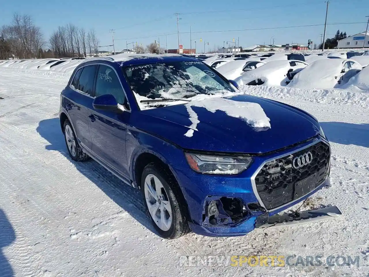 1 Photograph of a damaged car WA1EAAFY2M2028831 AUDI Q5 2021