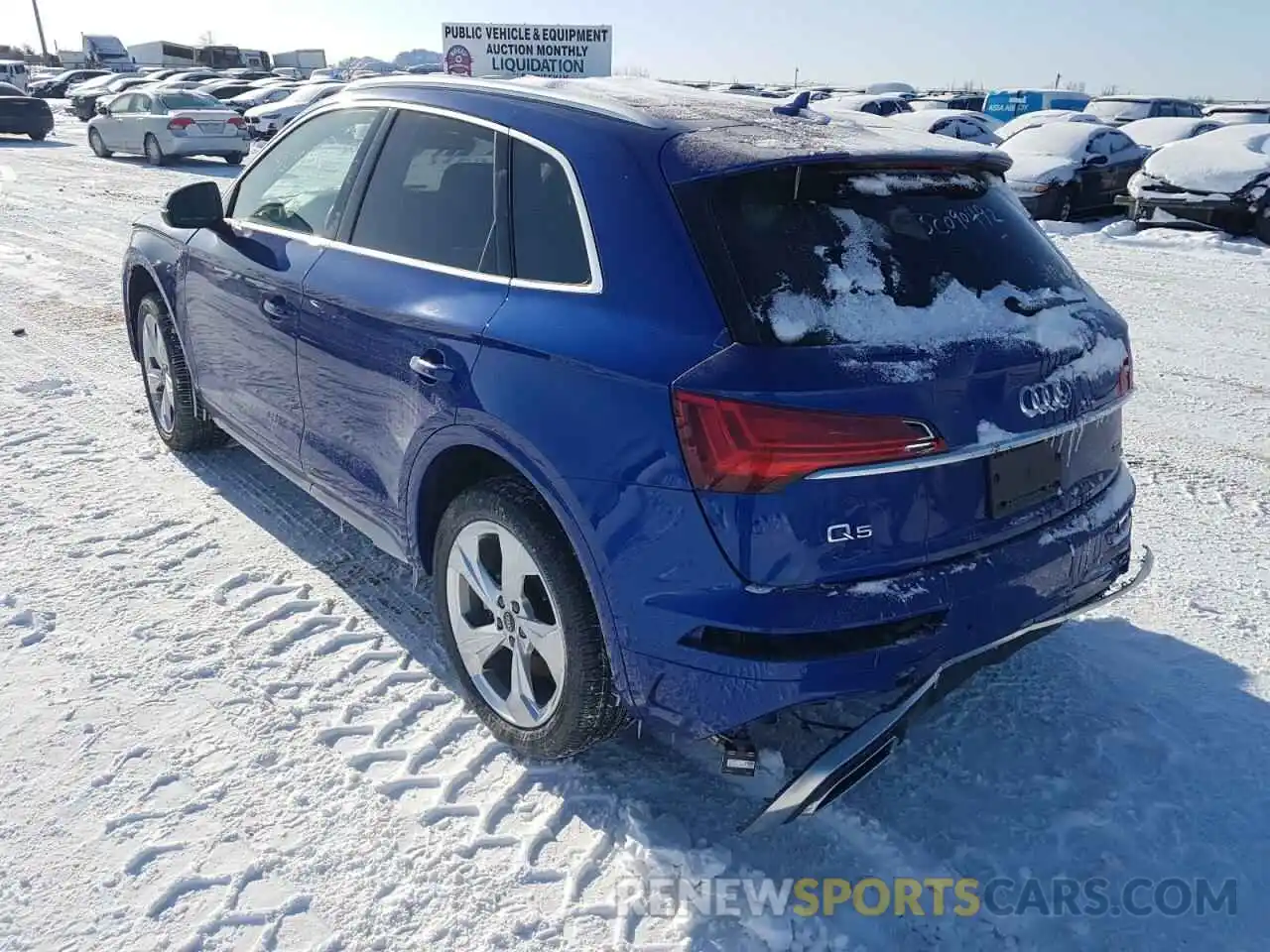 3 Фотография поврежденного автомобиля WA1EAAFY2M2028831 AUDI Q5 2021