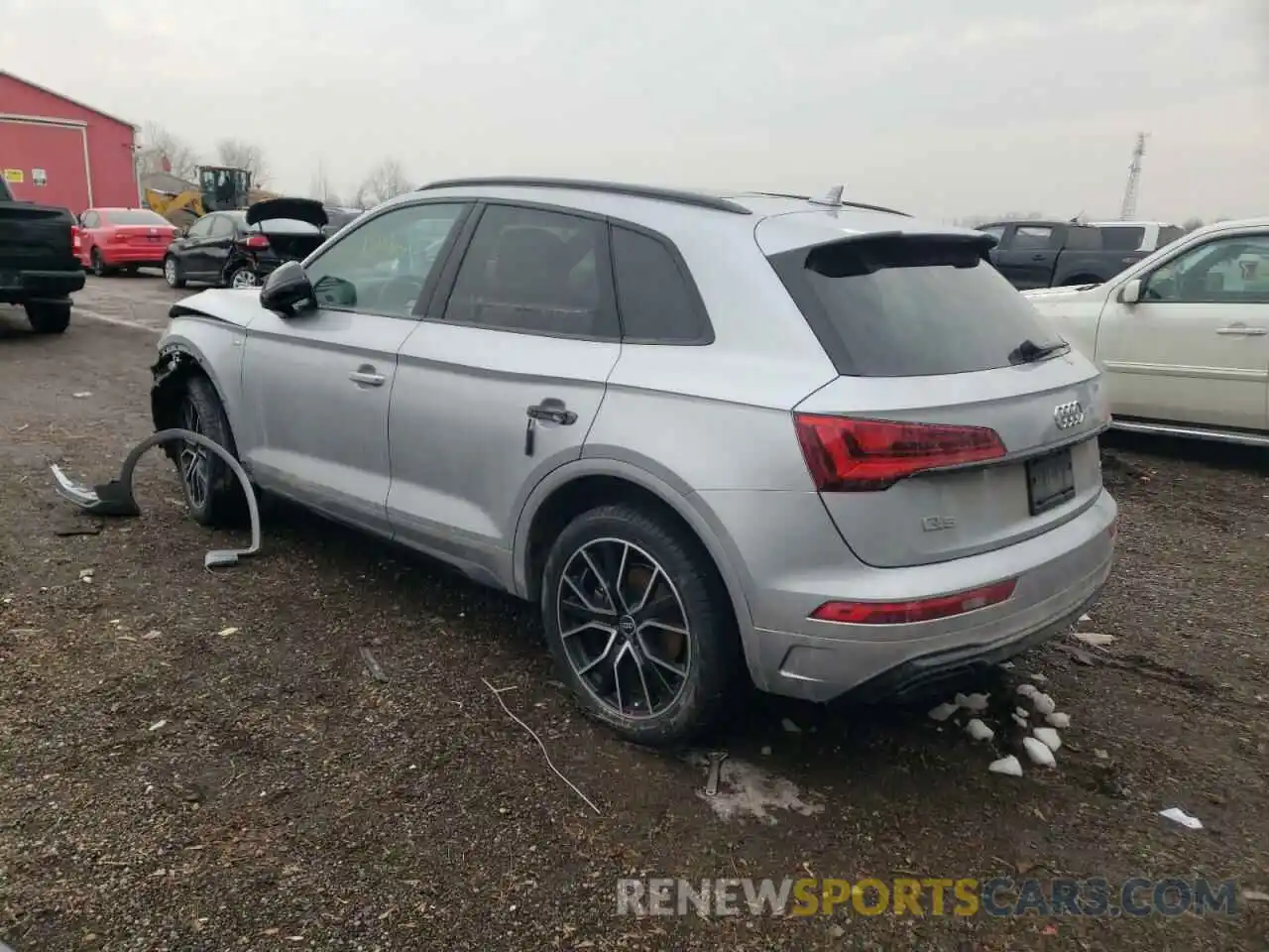 3 Фотография поврежденного автомобиля WA1EAAFY2M2077527 AUDI Q5 2021