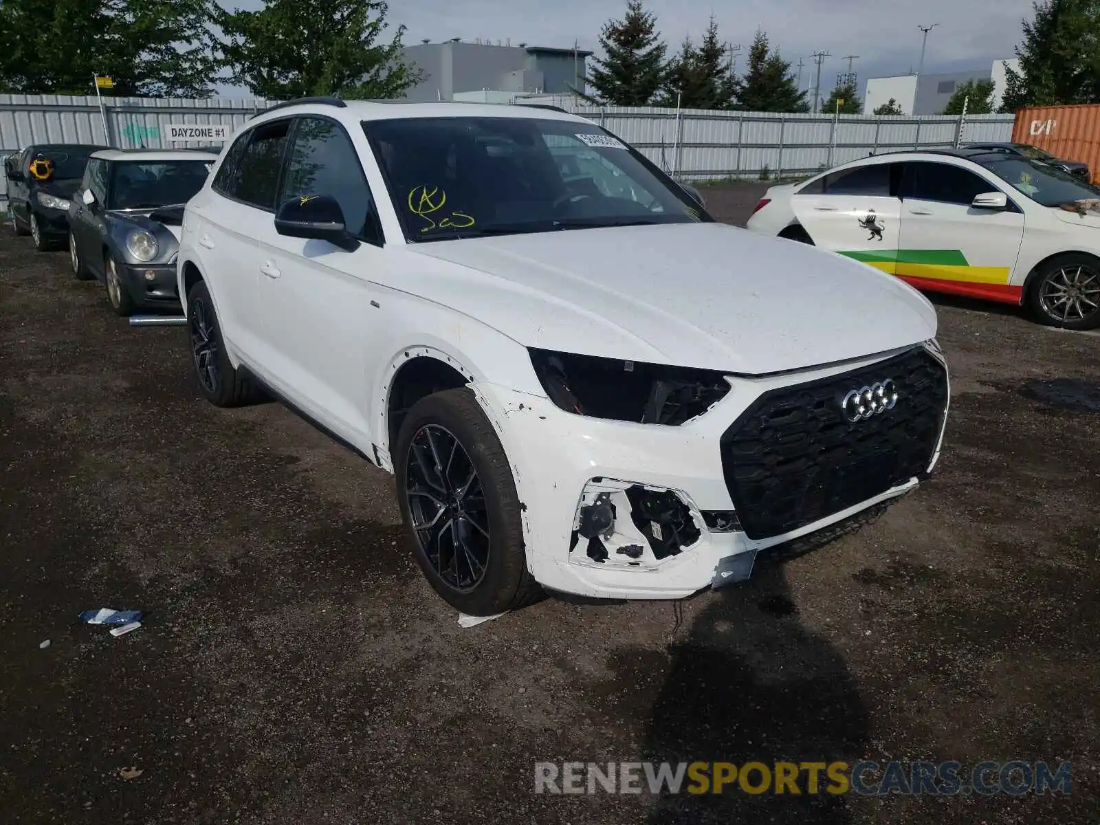 1 Photograph of a damaged car WA1EAAFY3M2082204 AUDI Q5 2021