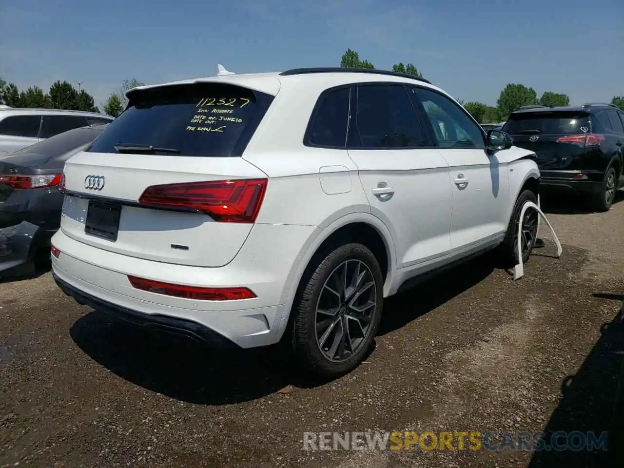 4 Фотография поврежденного автомобиля WA1EAAFY6M2113218 AUDI Q5 2021