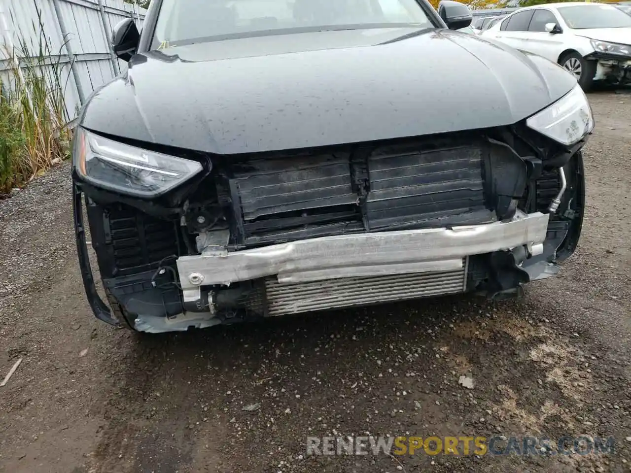 9 Photograph of a damaged car WA1EAAFY9M2026686 AUDI Q5 2021