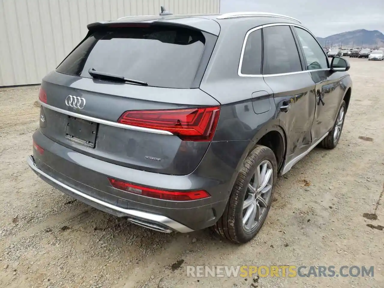 4 Фотография поврежденного автомобиля WA1F2AFY2M2008337 AUDI Q5 2021