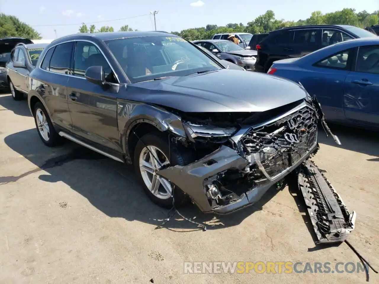 1 Photograph of a damaged car WA1F2AFY2M2009097 AUDI Q5 2021