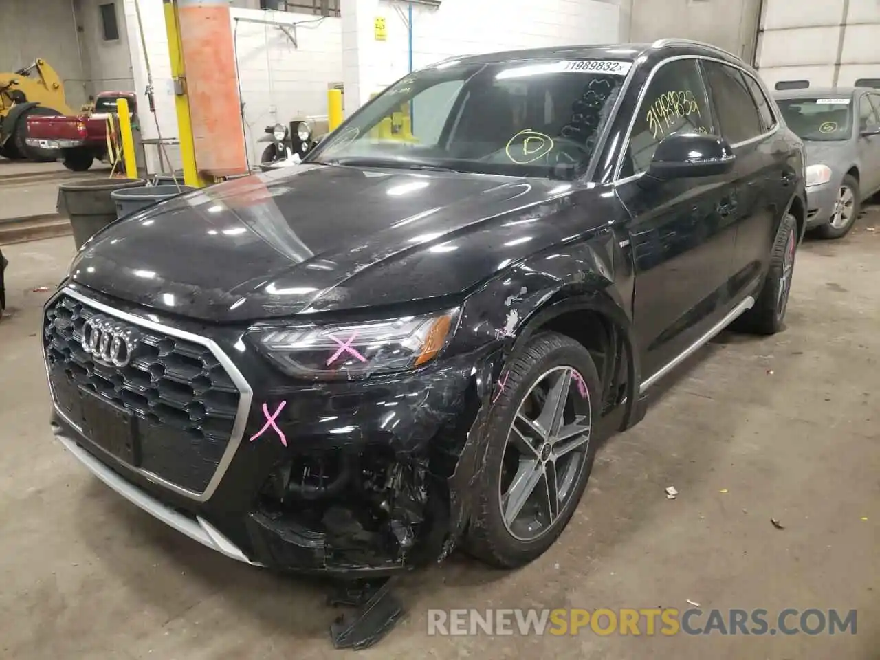 2 Photograph of a damaged car WA1F2AFY4M2045017 AUDI Q5 2021