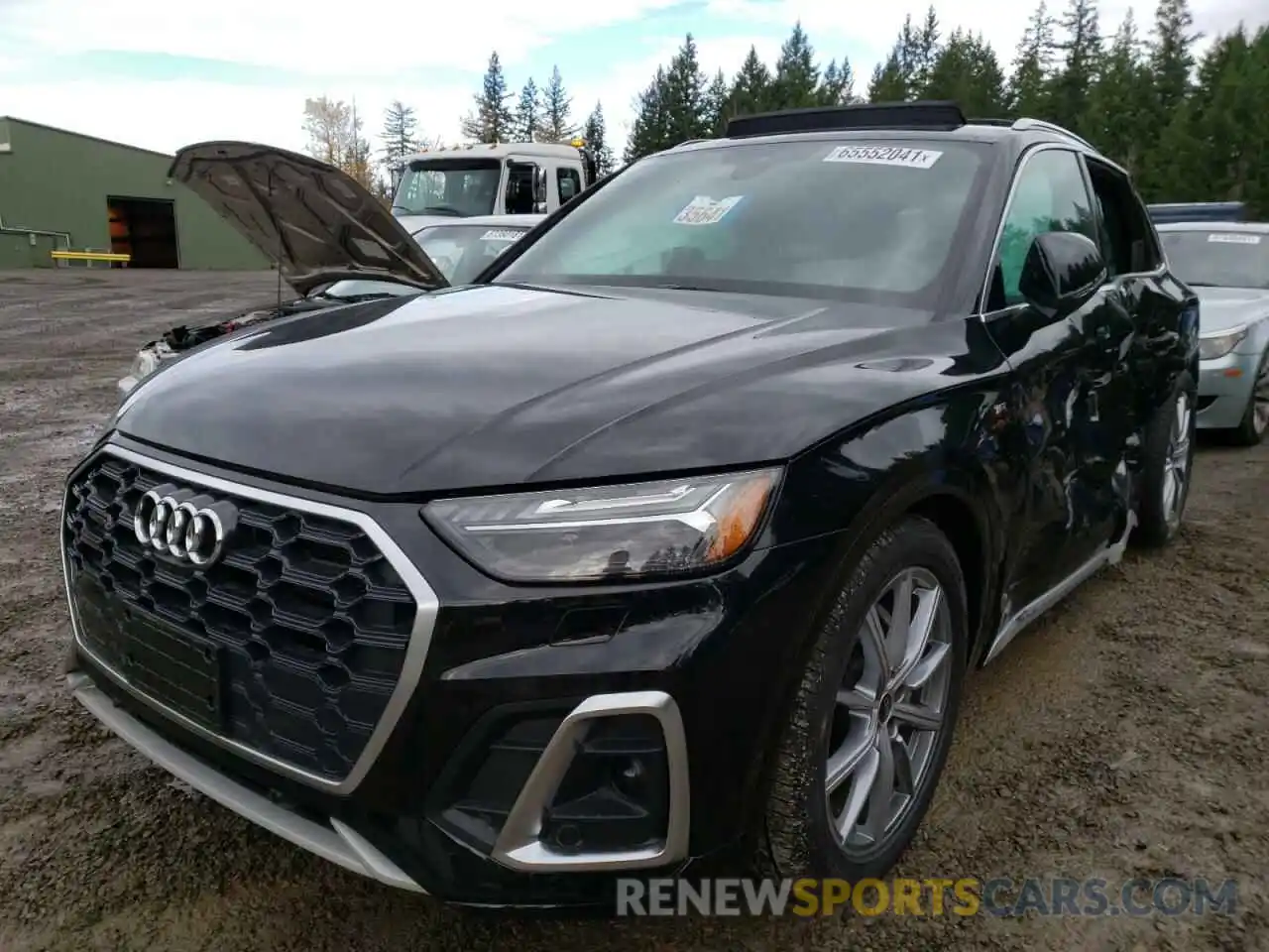 2 Photograph of a damaged car WA1F2AFY4M2057605 AUDI Q5 2021