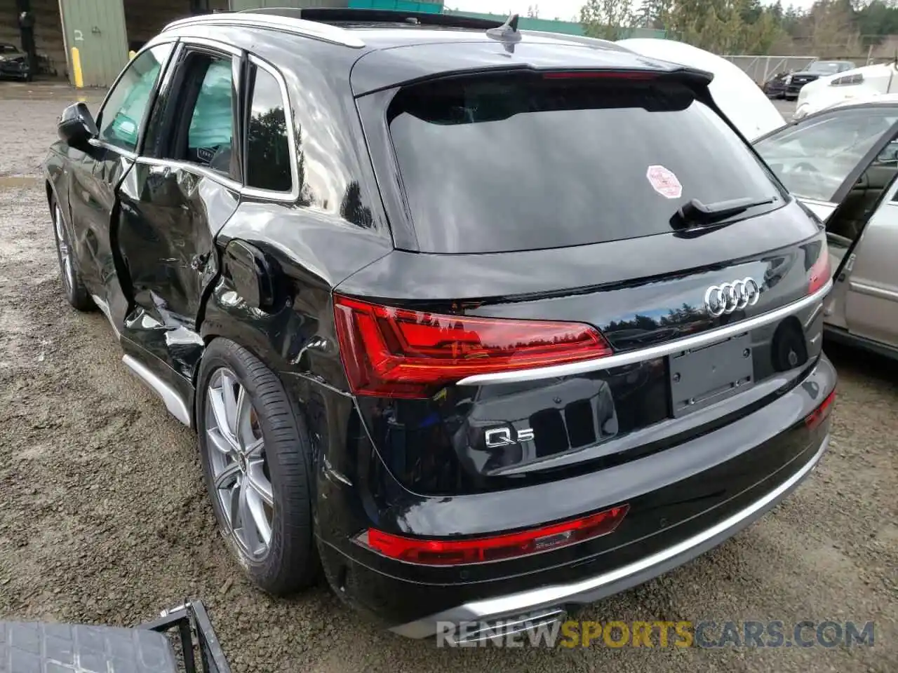 3 Фотография поврежденного автомобиля WA1F2AFY4M2057605 AUDI Q5 2021