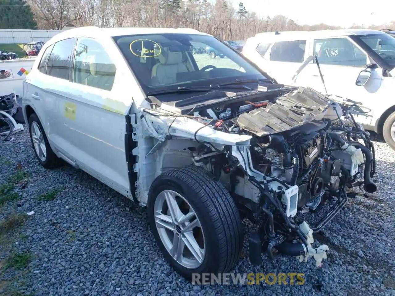 1 Photograph of a damaged car WA1F2AFY6M2065429 AUDI Q5 2021