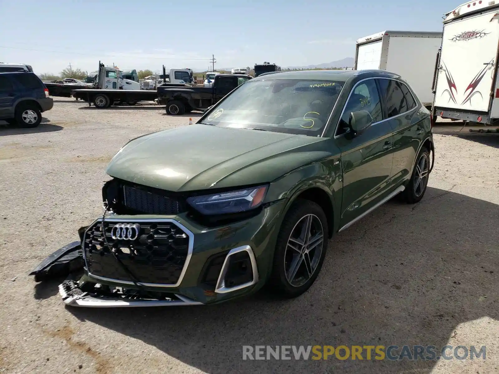 2 Photograph of a damaged car WA1F2AFY9M2005595 AUDI Q5 2021