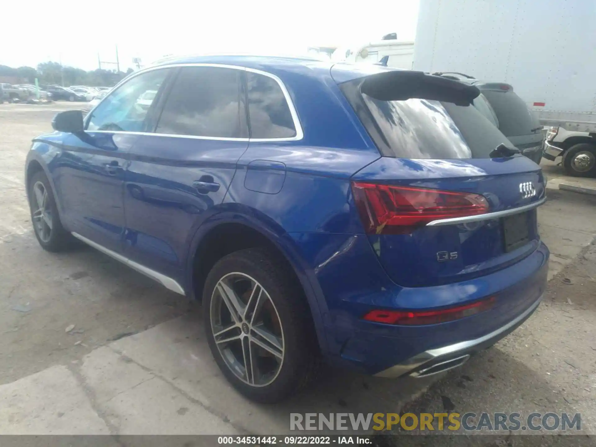 3 Фотография поврежденного автомобиля WA1F2AFYXM2083092 AUDI Q5 2021