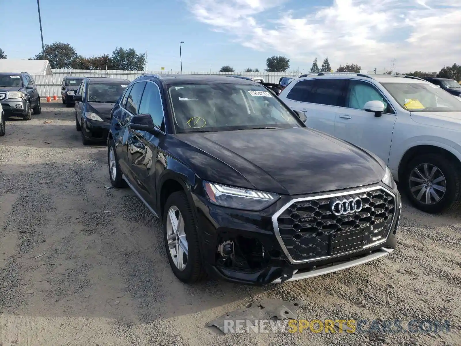 1 Photograph of a damaged car WA1F2BFY7M2047009 AUDI Q5 2021