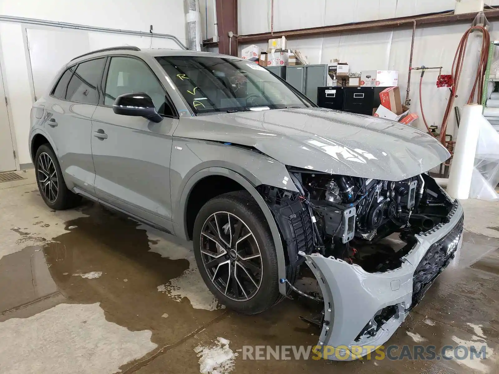 1 Фотография поврежденного автомобиля WA1FAAFYXM2044957 AUDI Q5 2021