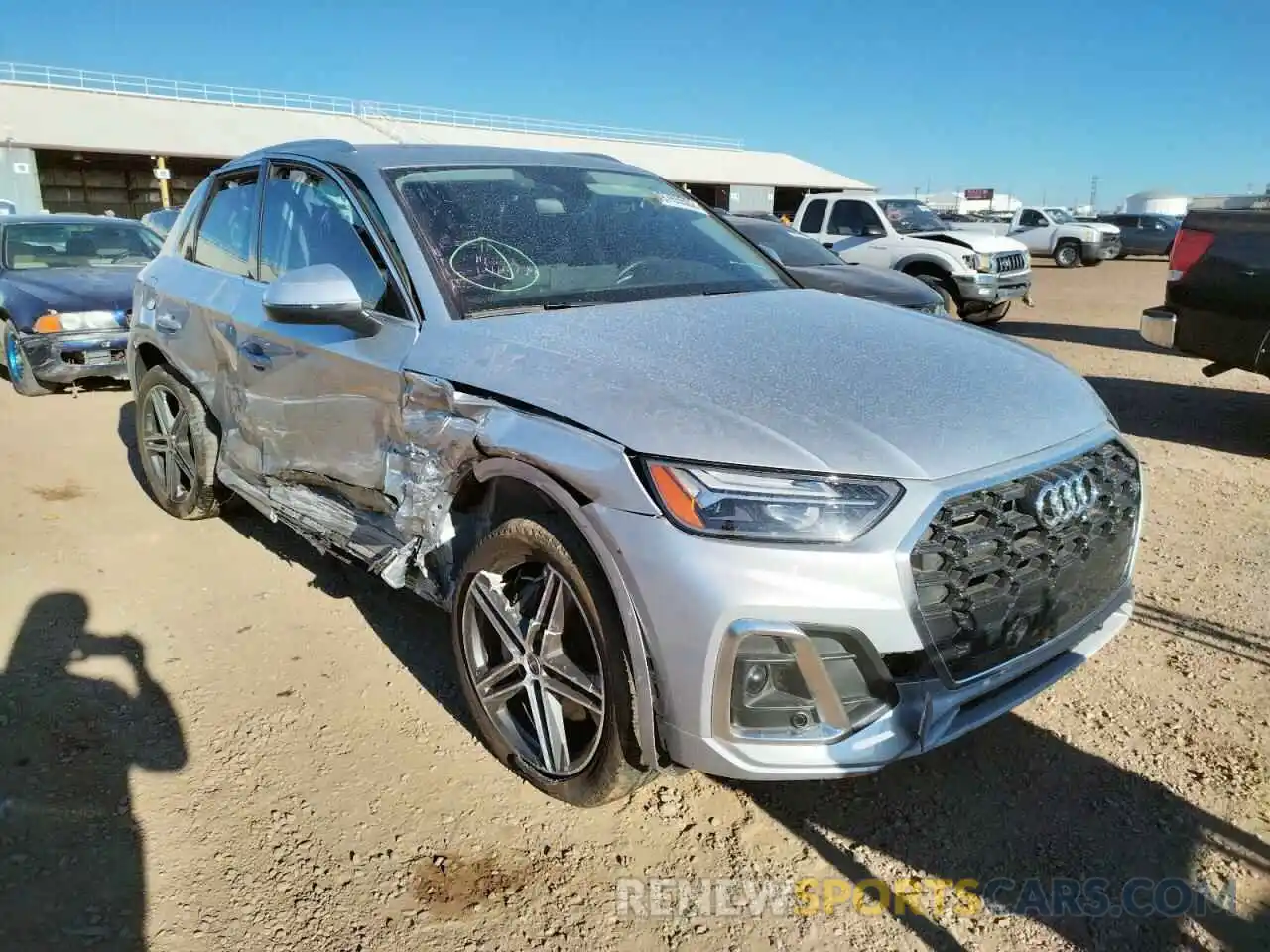 1 Photograph of a damaged car WA1G2AFY0M2029725 AUDI Q5 2021