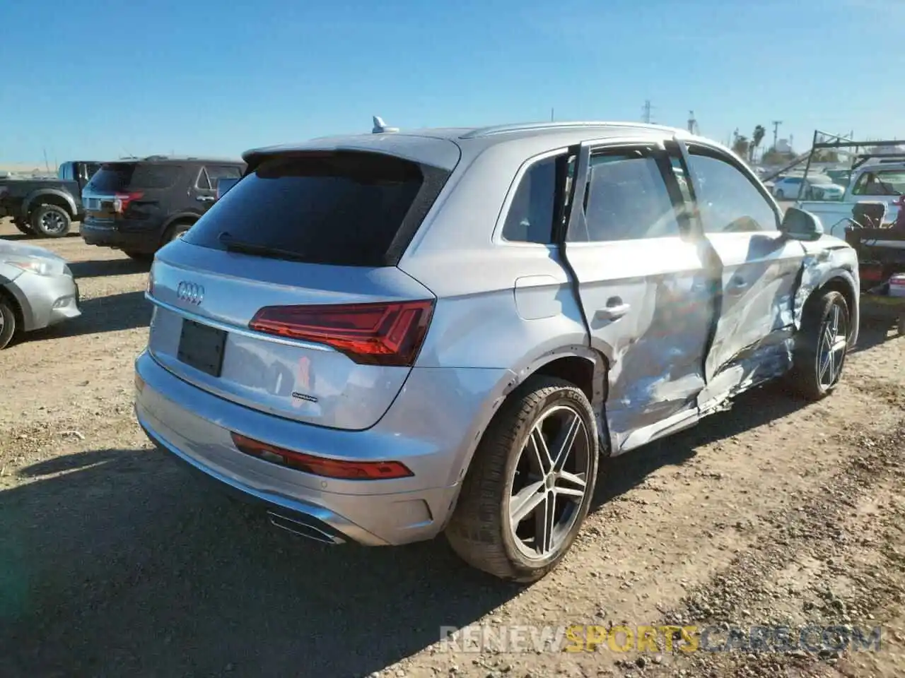 4 Фотография поврежденного автомобиля WA1G2AFY0M2029725 AUDI Q5 2021