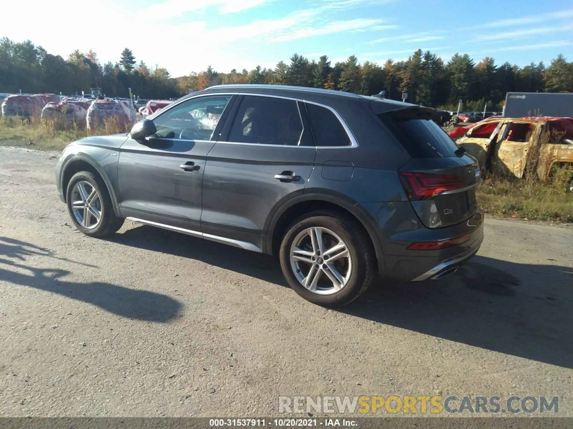 3 Фотография поврежденного автомобиля WA1G2AFY0M2048551 AUDI Q5 2021