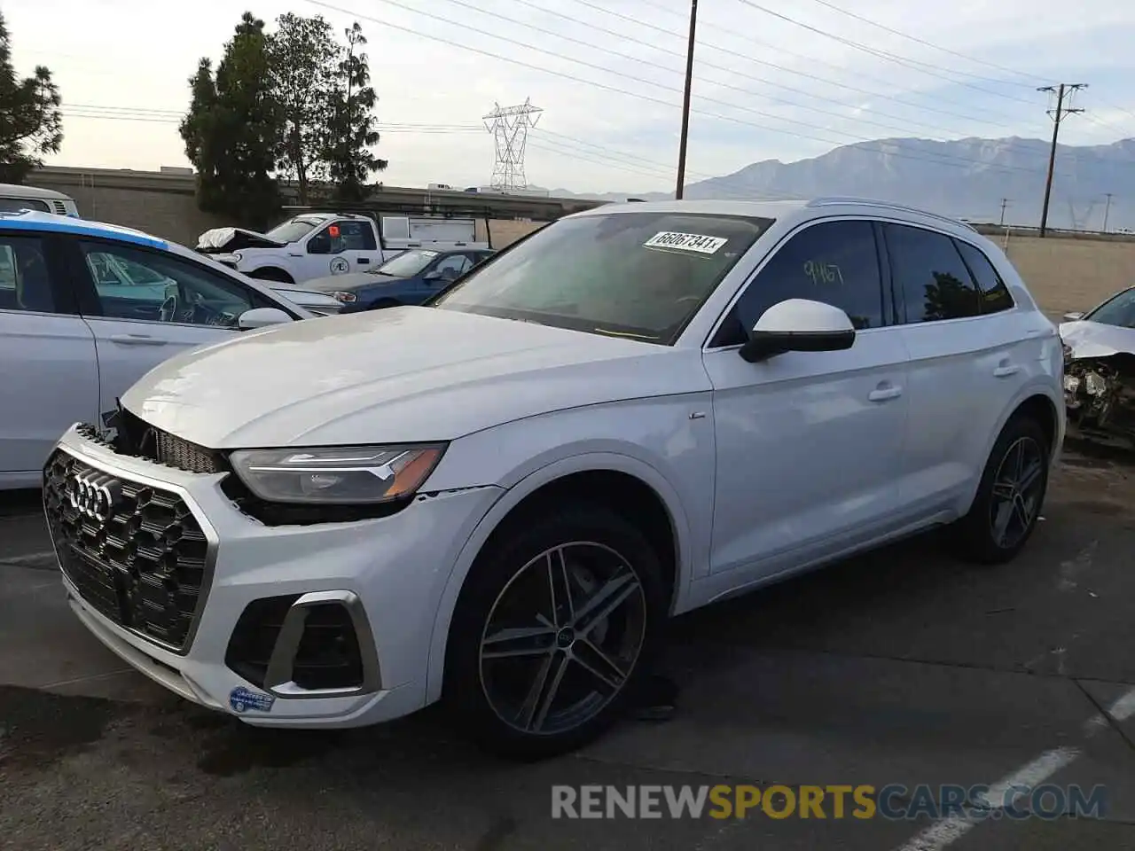 2 Photograph of a damaged car WA1G2AFY3M2049967 AUDI Q5 2021