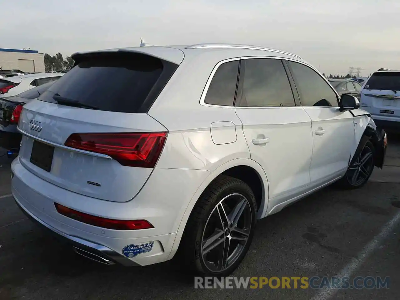 4 Фотография поврежденного автомобиля WA1G2AFY3M2049967 AUDI Q5 2021