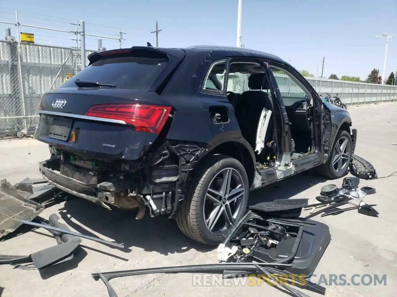 4 Фотография поврежденного автомобиля WA1G2AFY4M2007131 AUDI Q5 2021