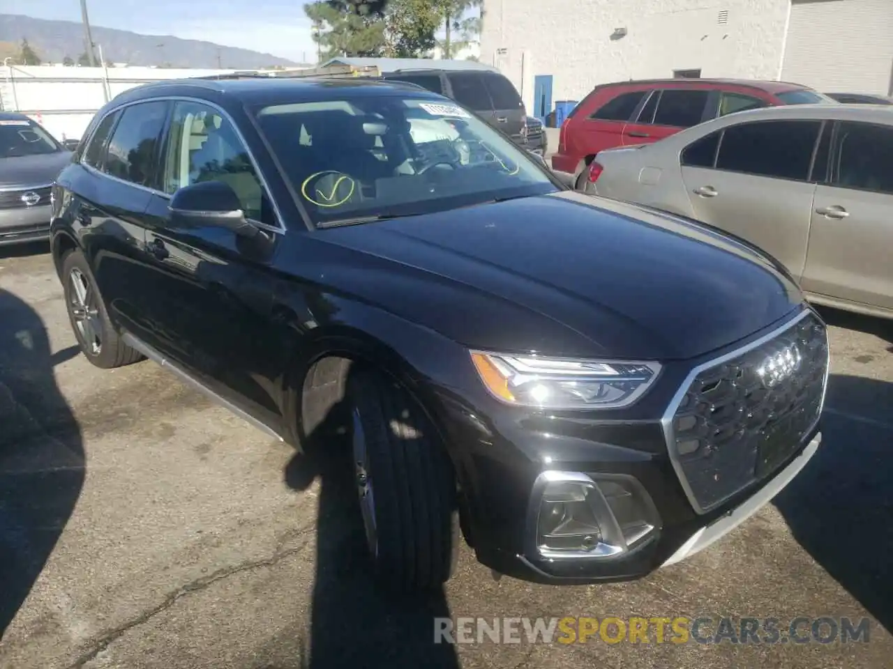 1 Photograph of a damaged car WA1G2AFY4M2071492 AUDI Q5 2021