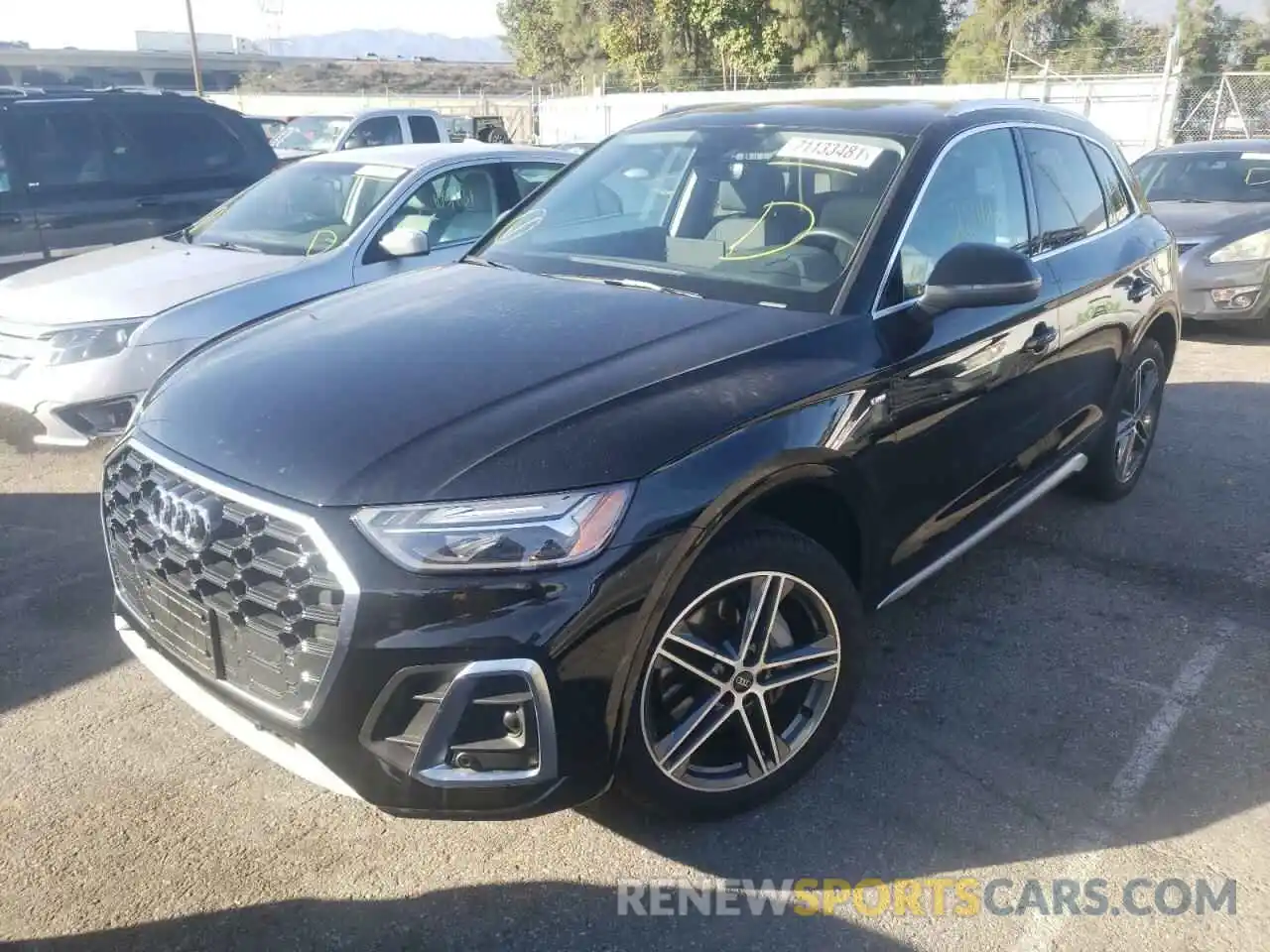 2 Photograph of a damaged car WA1G2AFY4M2071492 AUDI Q5 2021