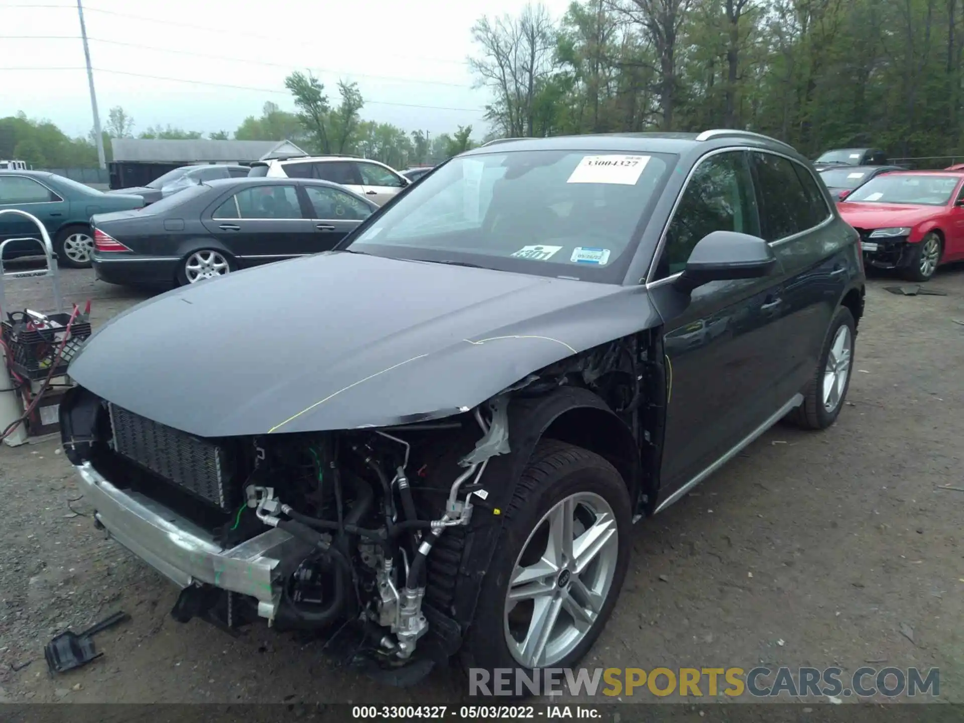 2 Photograph of a damaged car WA1G2AFY4M2113014 AUDI Q5 2021