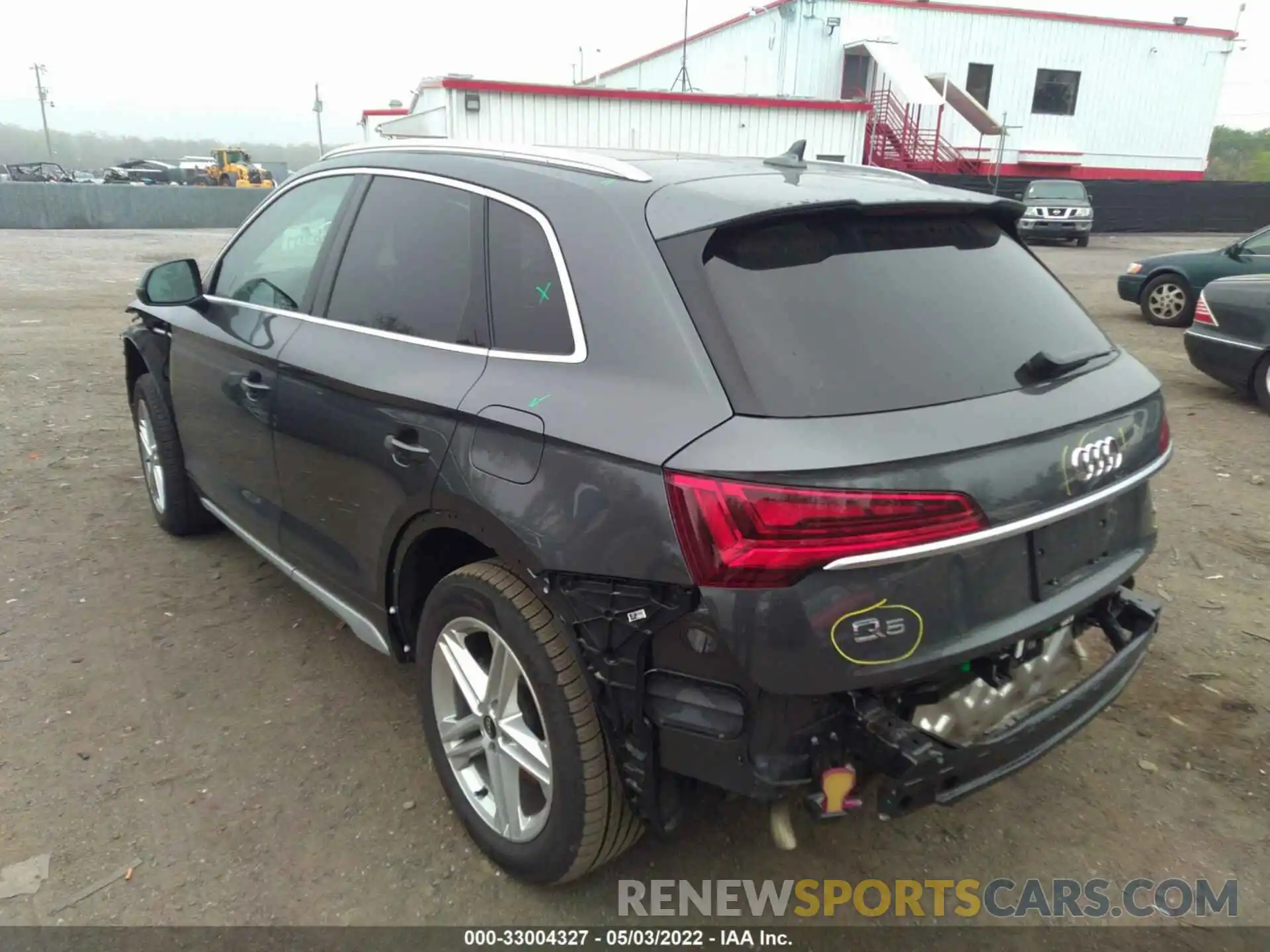 3 Фотография поврежденного автомобиля WA1G2AFY4M2113014 AUDI Q5 2021