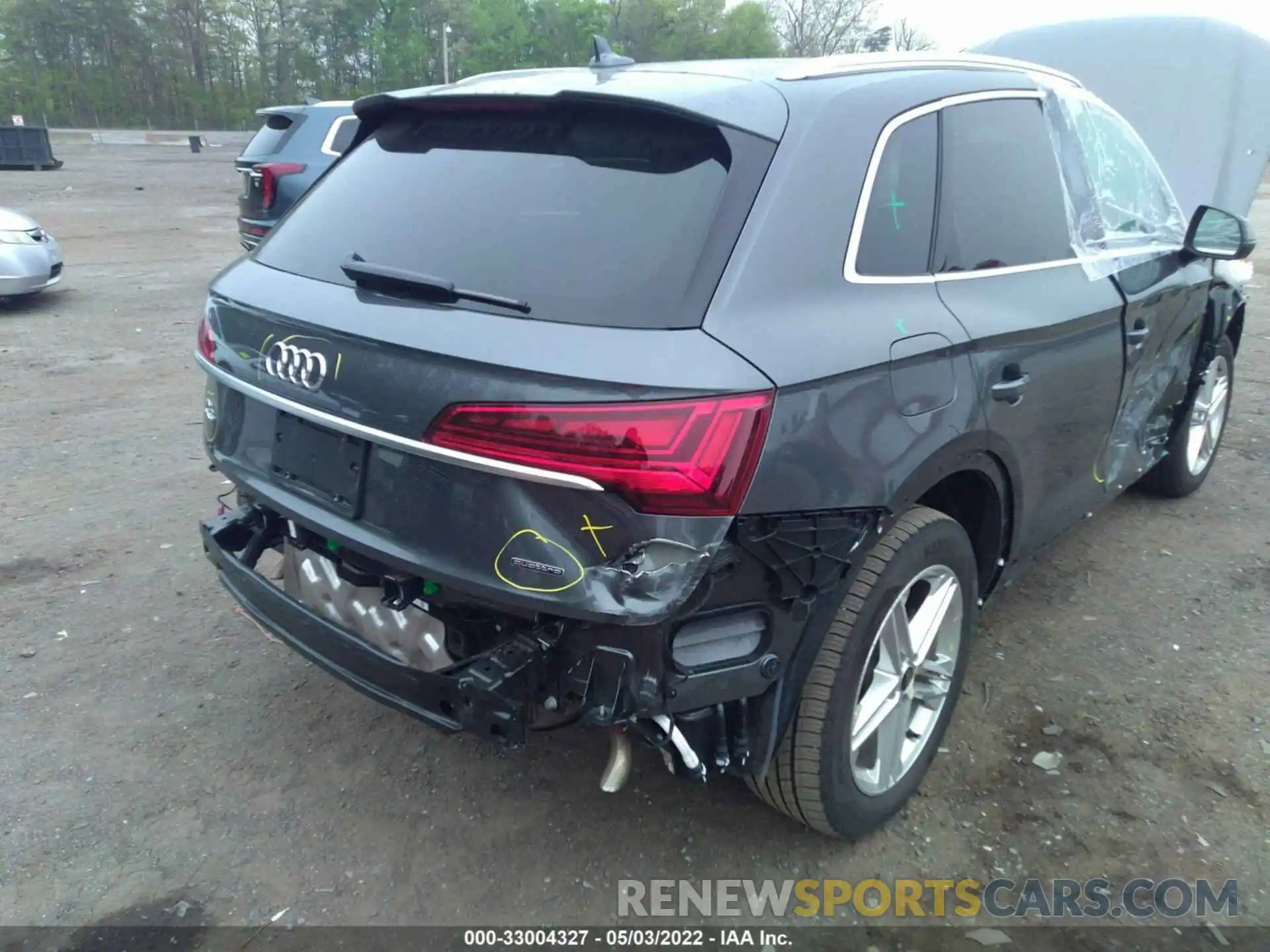 6 Фотография поврежденного автомобиля WA1G2AFY4M2113014 AUDI Q5 2021