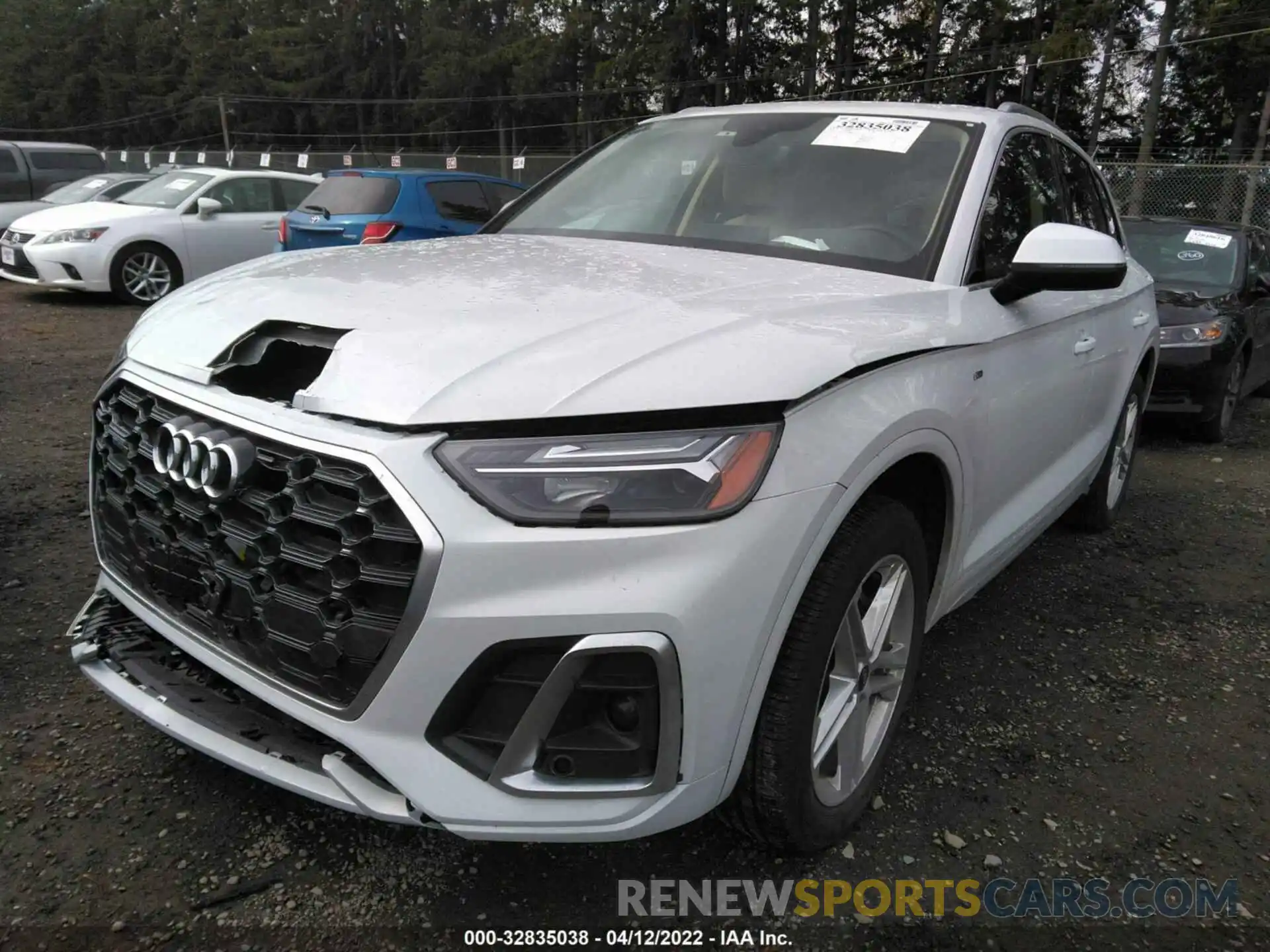 2 Photograph of a damaged car WA1G2AFY7M2044447 AUDI Q5 2021