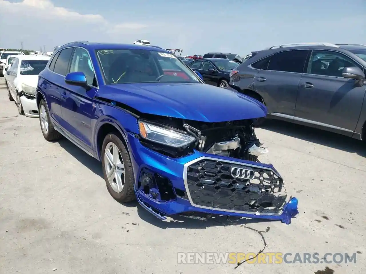 1 Photograph of a damaged car WA1G2AFY7M2139168 AUDI Q5 2021