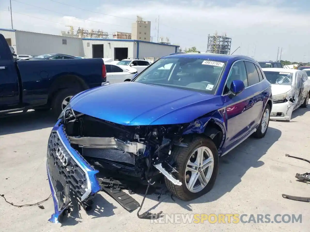 2 Photograph of a damaged car WA1G2AFY7M2139168 AUDI Q5 2021