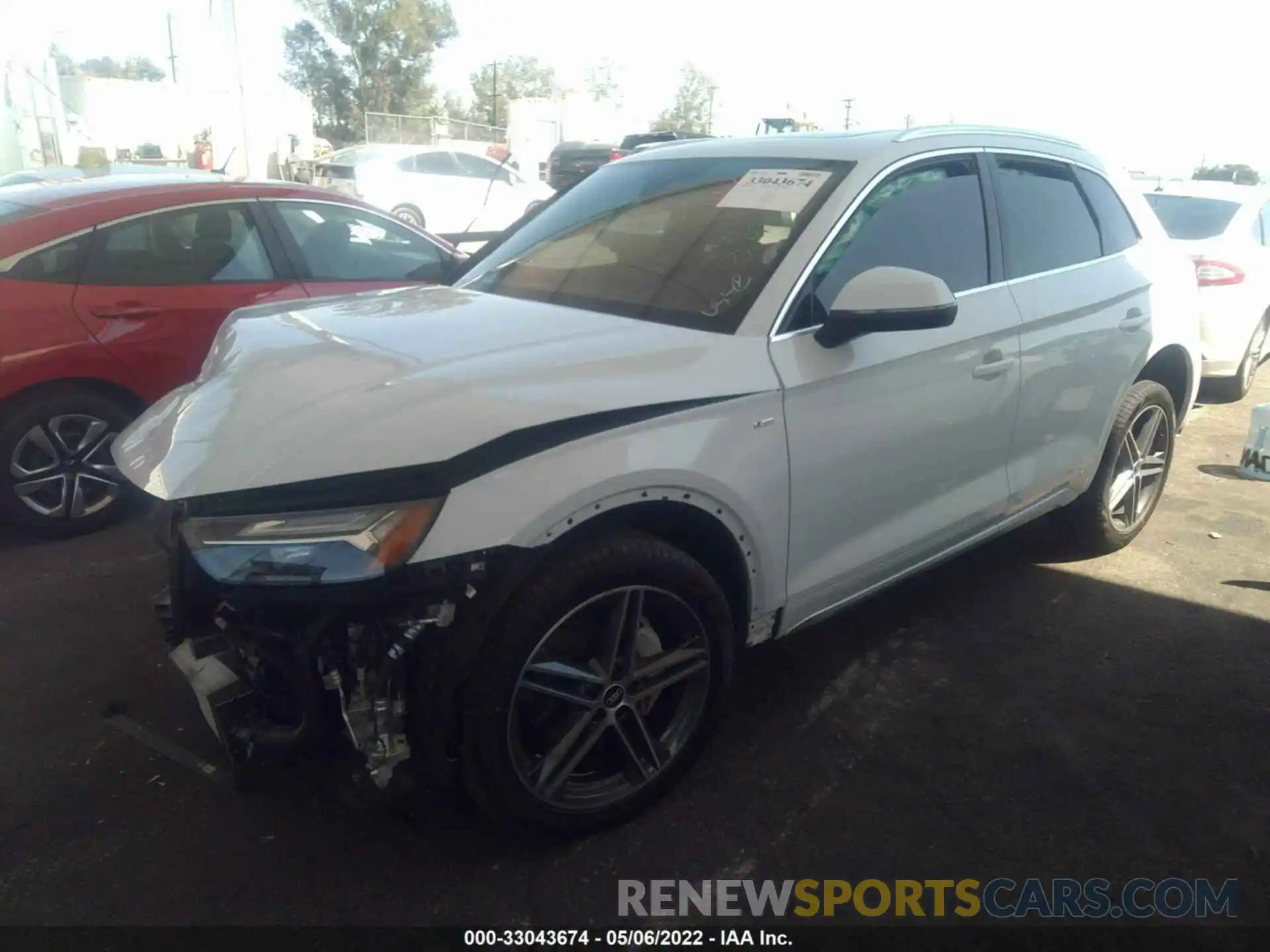 2 Photograph of a damaged car WA1G2AFY8M2048605 AUDI Q5 2021