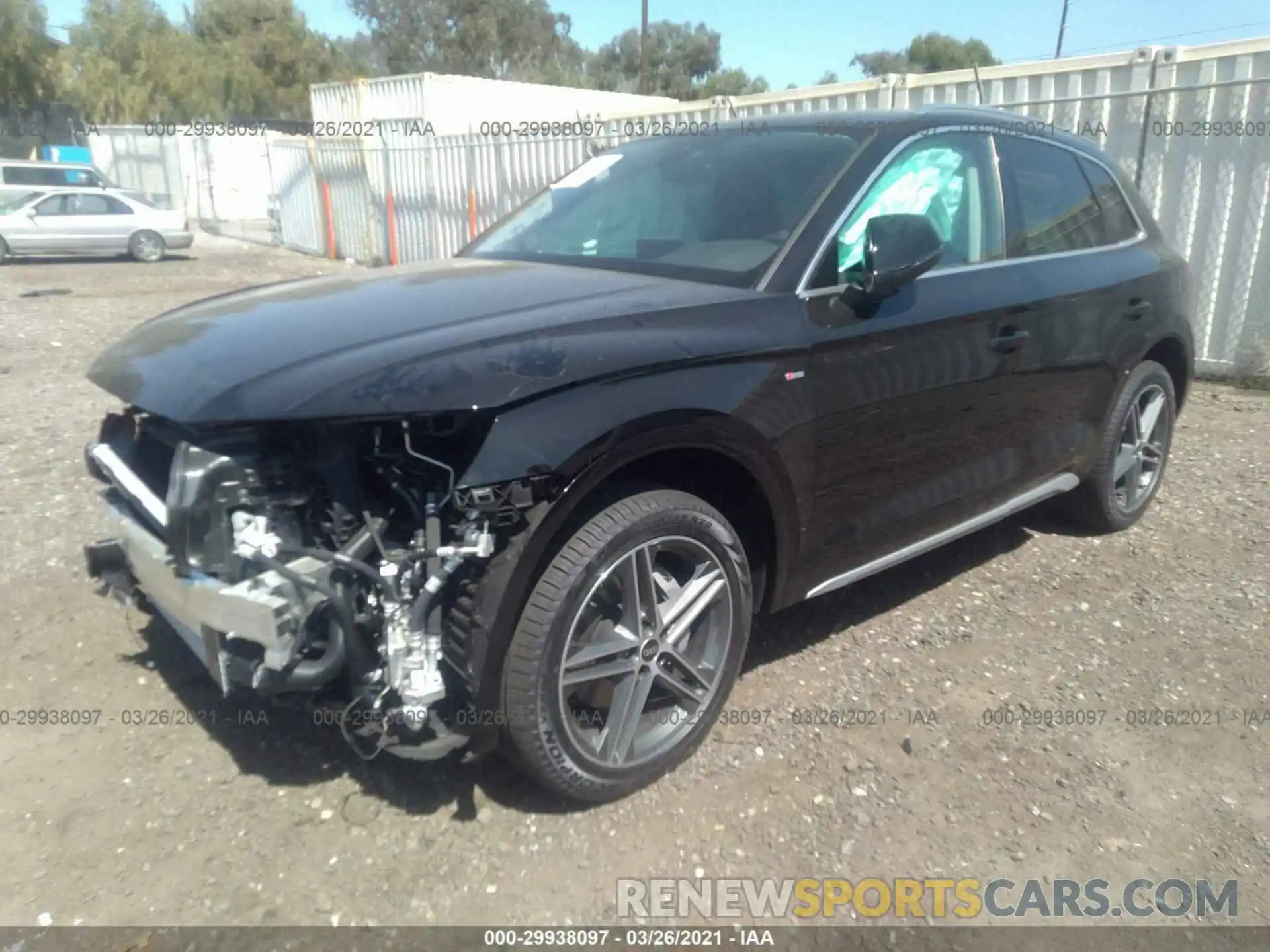 2 Фотография поврежденного автомобиля WA1G2AFY9M2042666 AUDI Q5 2021