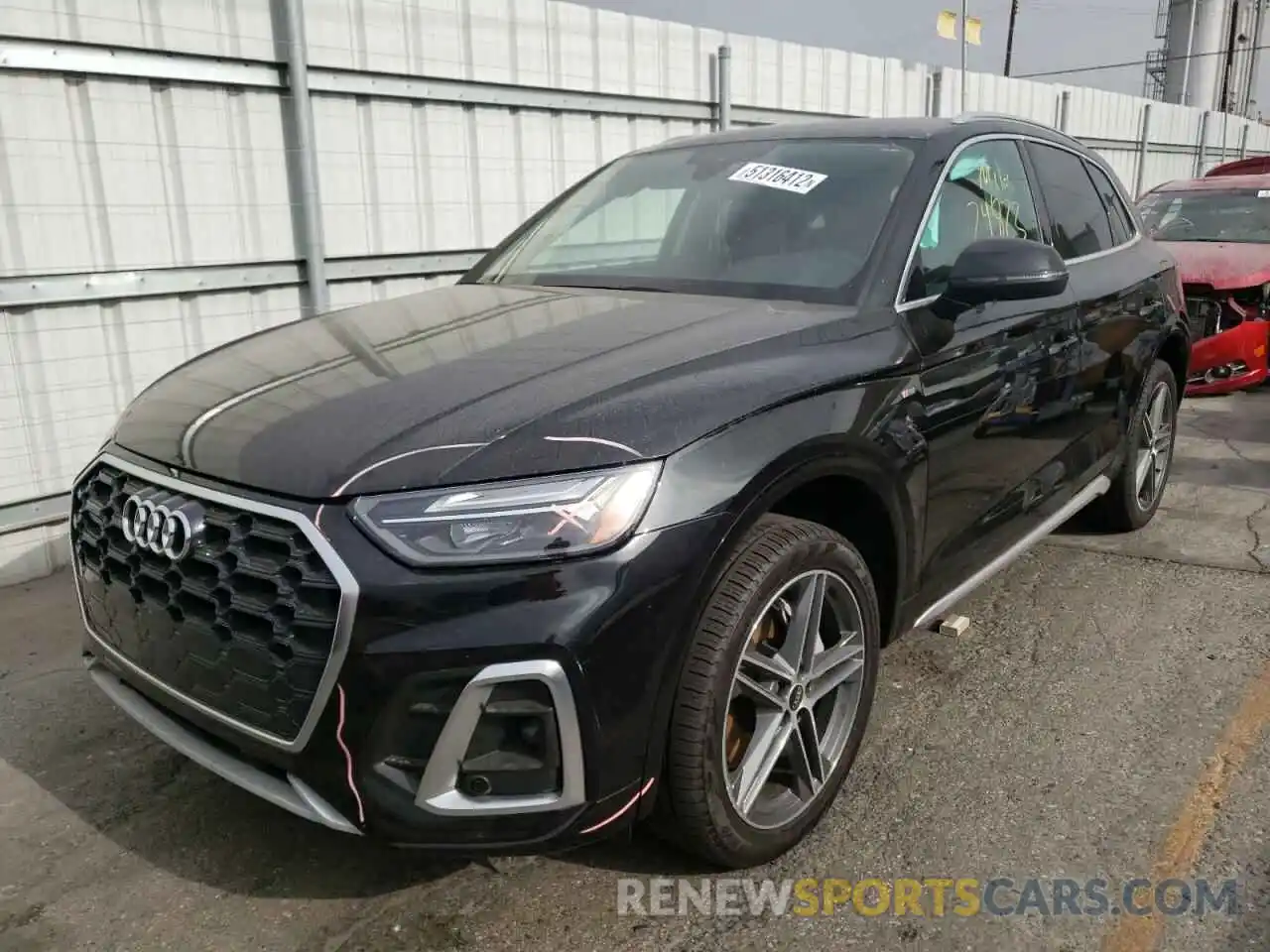 2 Фотография поврежденного автомобиля WA1G2AFY9M2043929 AUDI Q5 2021