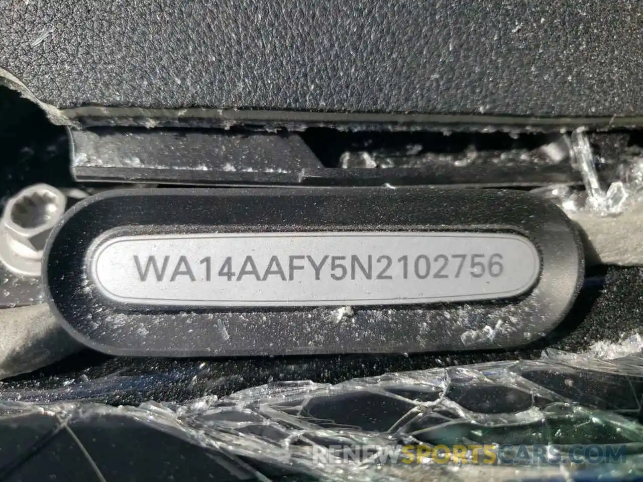 10 Фотография поврежденного автомобиля WA14AAFY5N2102756 AUDI Q5 2022