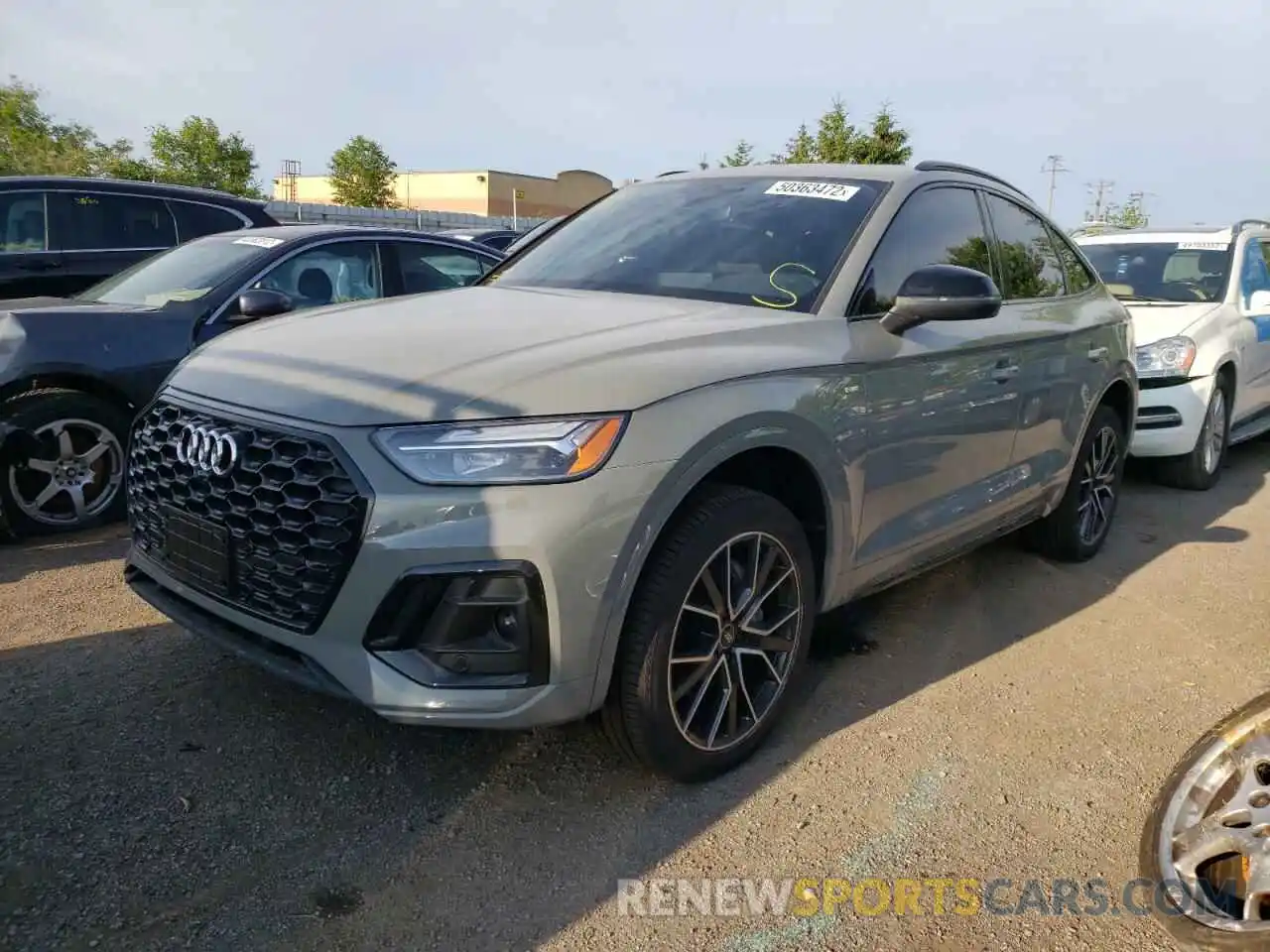 2 Photograph of a damaged car WA14AAFY7N2077536 AUDI Q5 2022