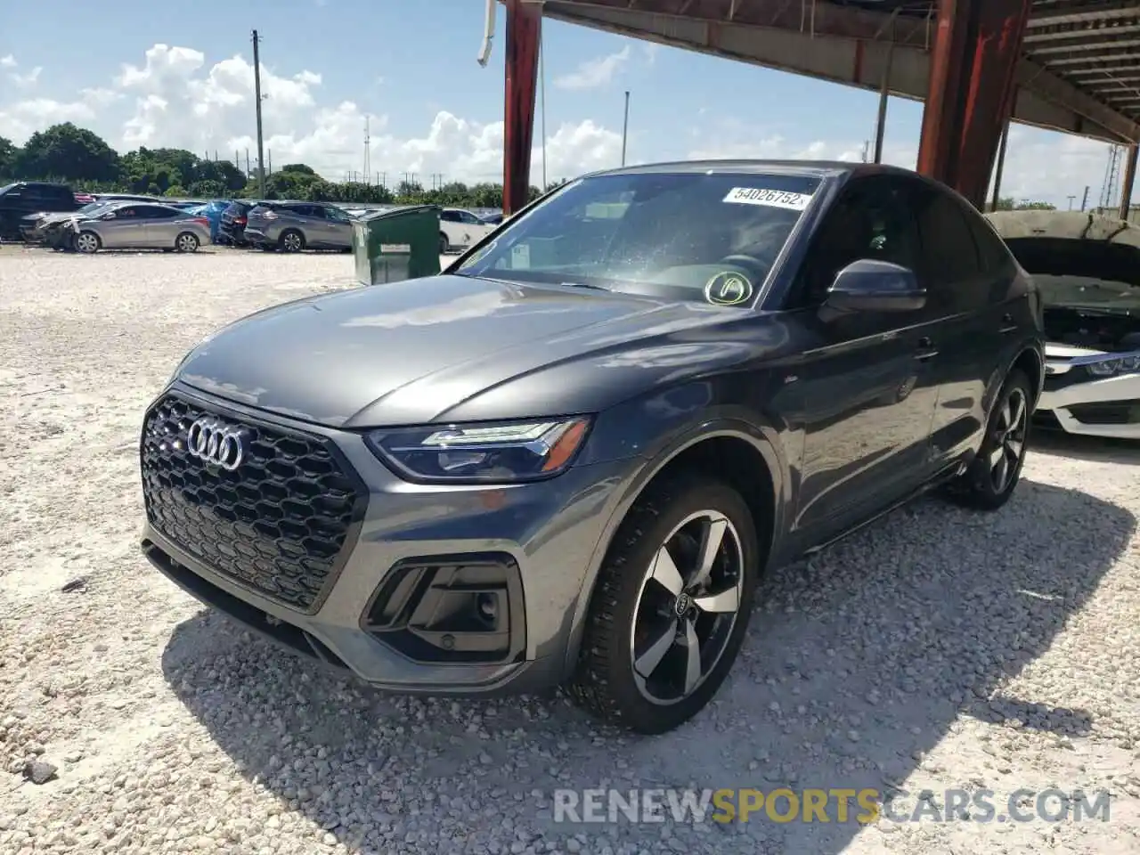 2 Photograph of a damaged car WA15AAFY4N2046541 AUDI Q5 2022