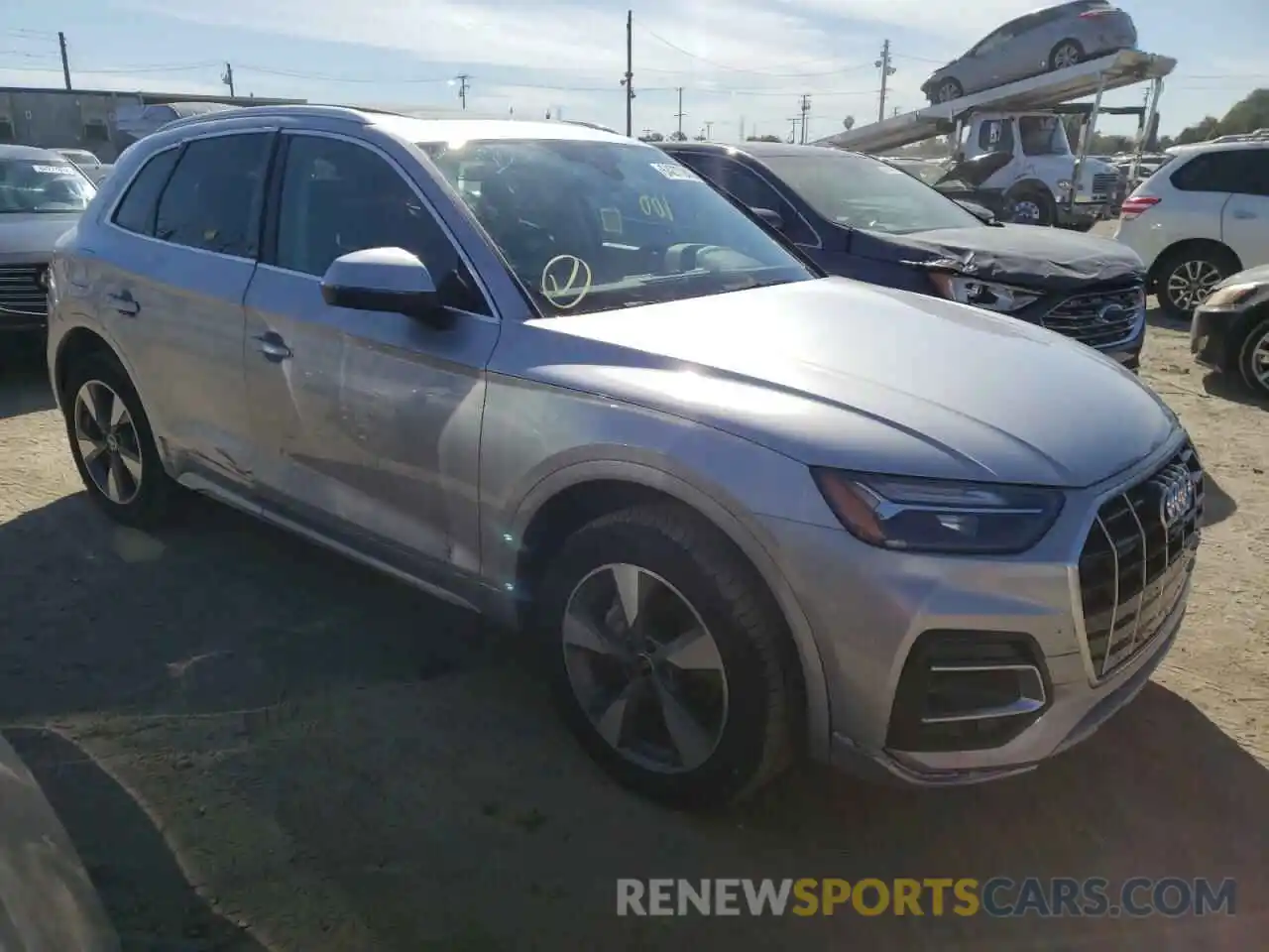 1 Photograph of a damaged car WA1BBAFY6N2088385 AUDI Q5 2022