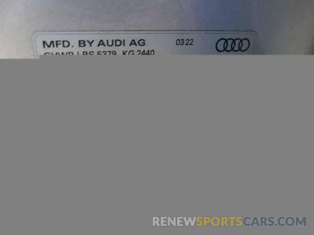 10 Photograph of a damaged car WA1BBAFY6N2088385 AUDI Q5 2022