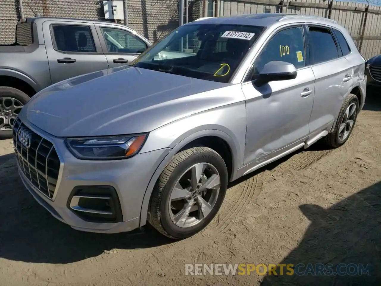 2 Photograph of a damaged car WA1BBAFY6N2088385 AUDI Q5 2022