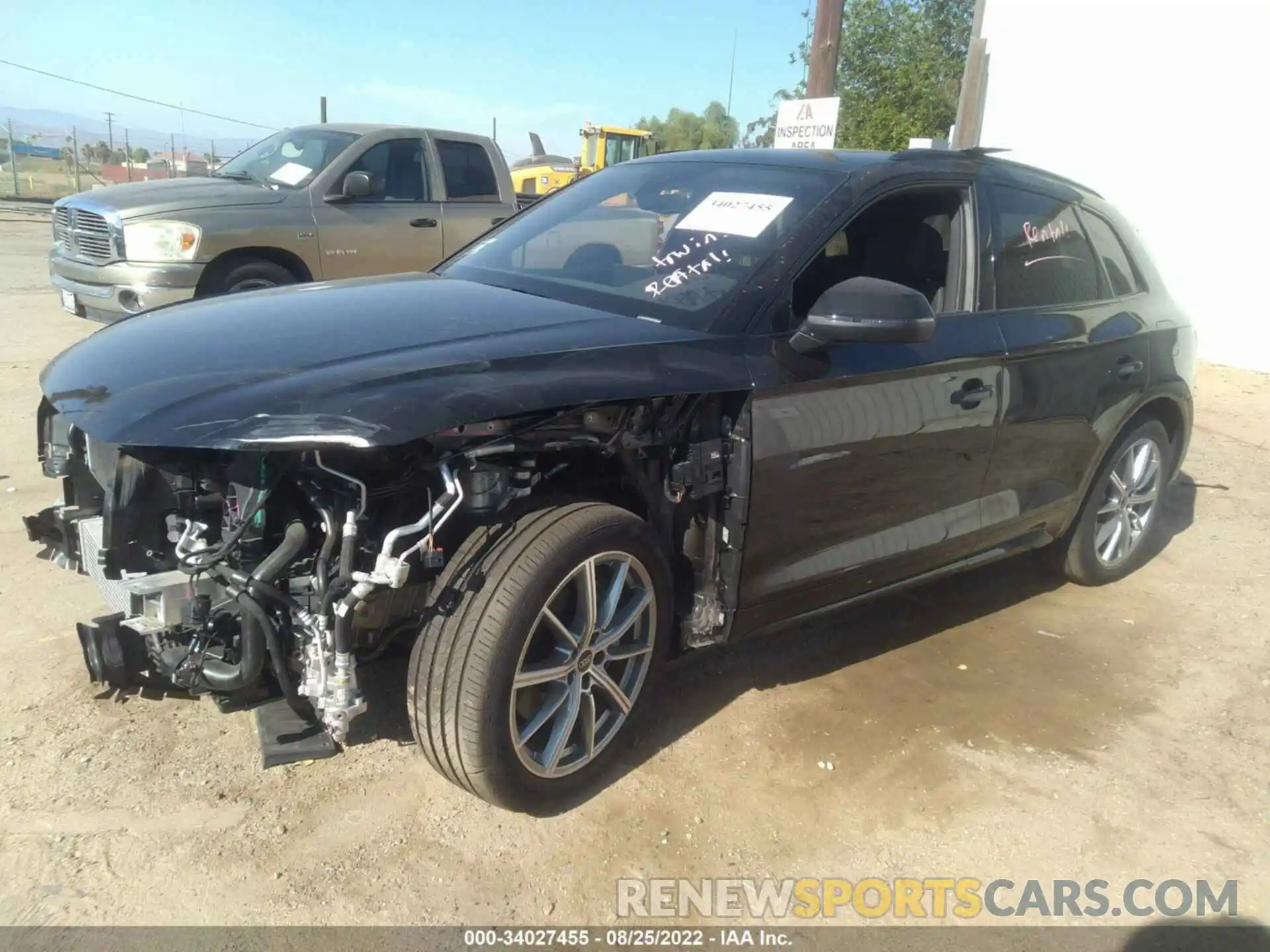 2 Photograph of a damaged car WA1E2AFY5N2073955 AUDI Q5 2022