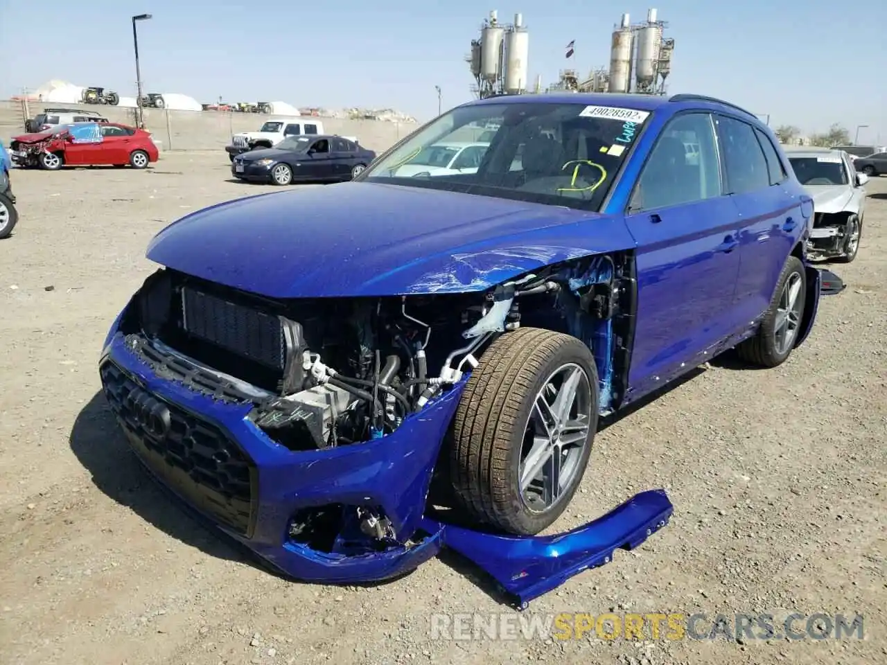 2 Photograph of a damaged car WA1E2AFY8N2061637 AUDI Q5 2022