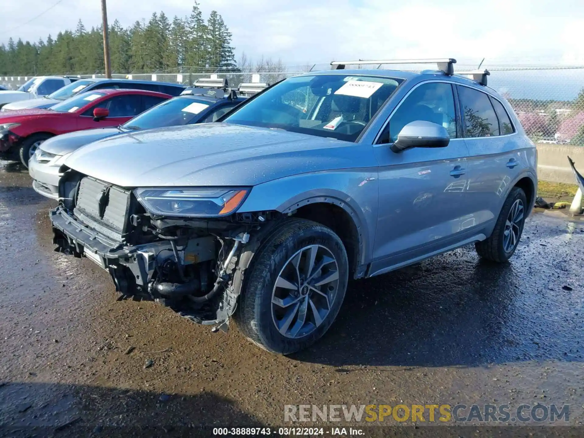 2 Photograph of a damaged car WA1EAAFY0N2015822 AUDI Q5 2022