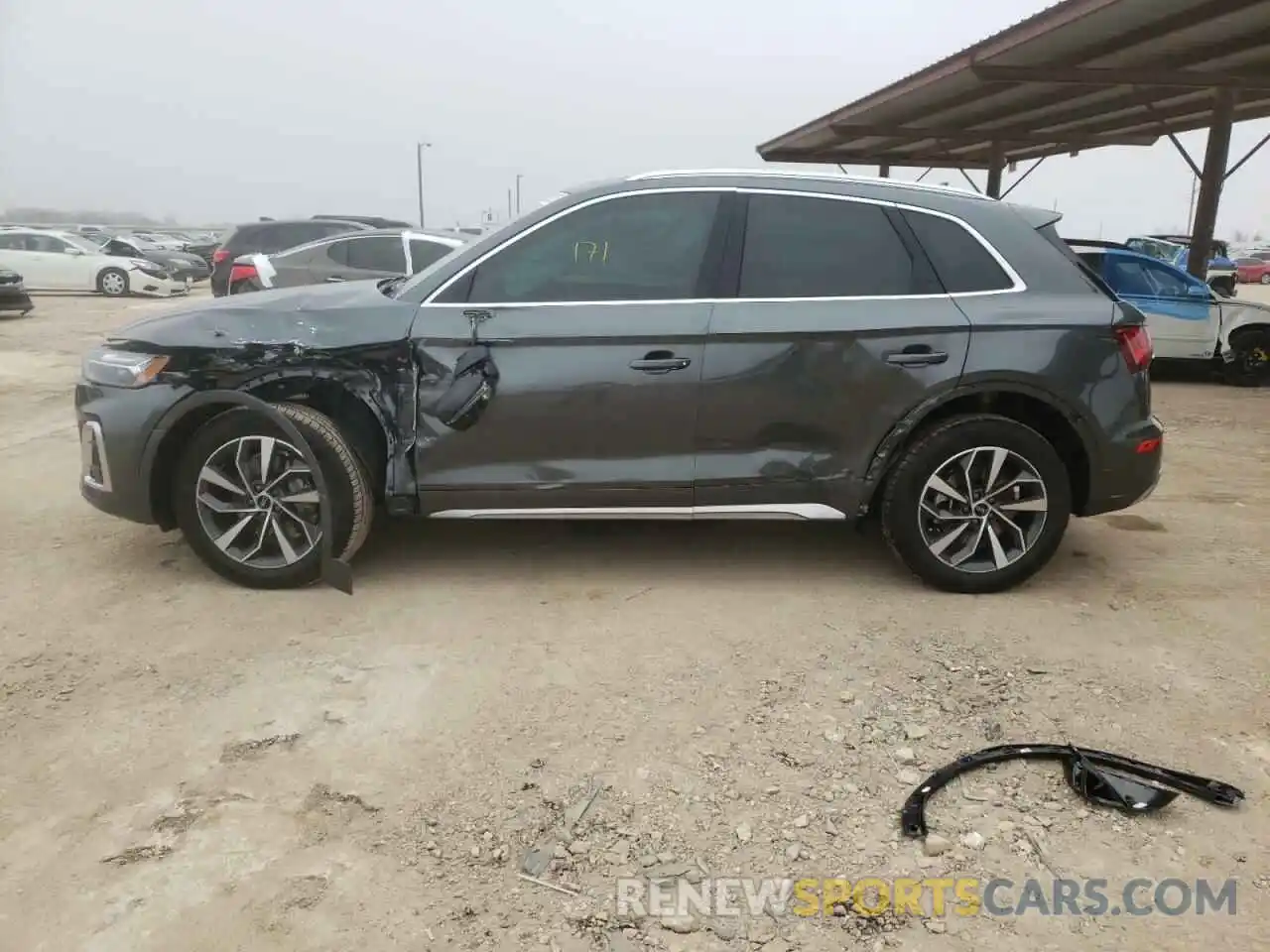 9 Фотография поврежденного автомобиля WA1EAAFY0N2053230 AUDI Q5 2022