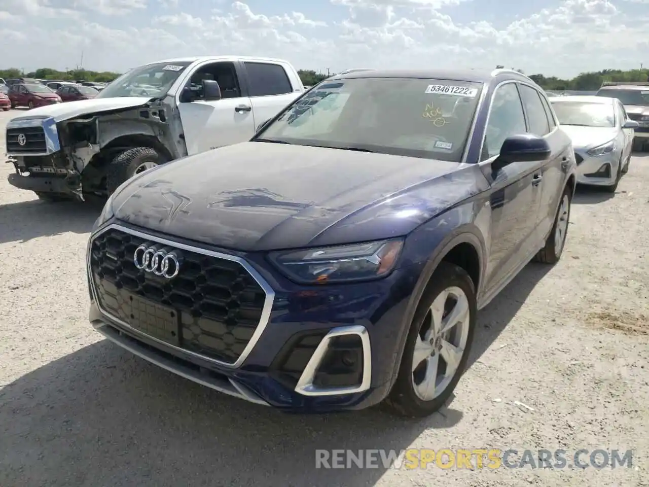 2 Photograph of a damaged car WA1EAAFY0N2071419 AUDI Q5 2022